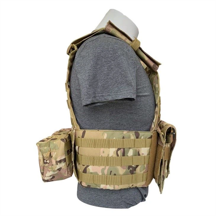 Military Camouflage Tactical Plate Vest